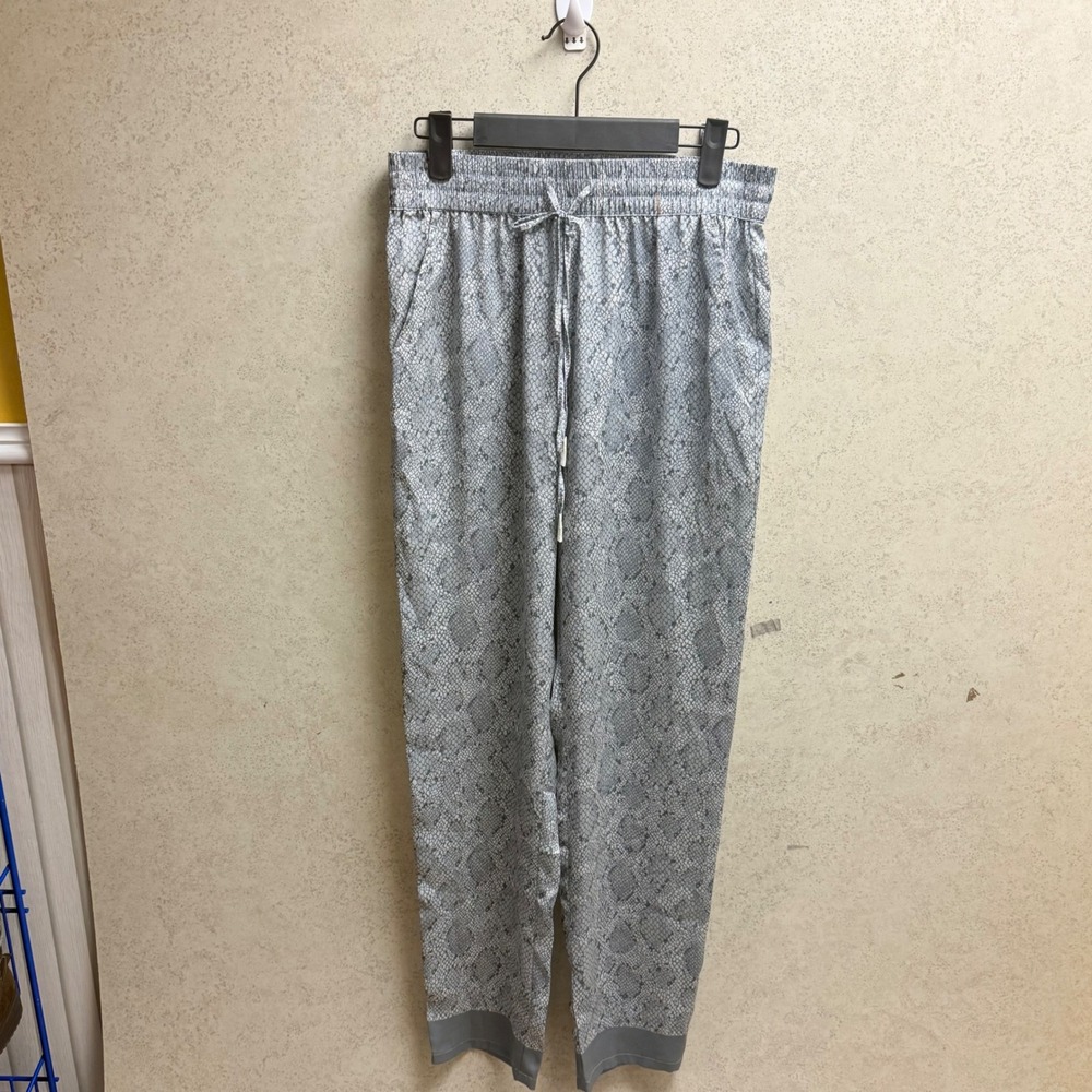 J.McLaughlin XS Womens Snake Print ‎ Lightweight Drawstring Waist Jogger Pants